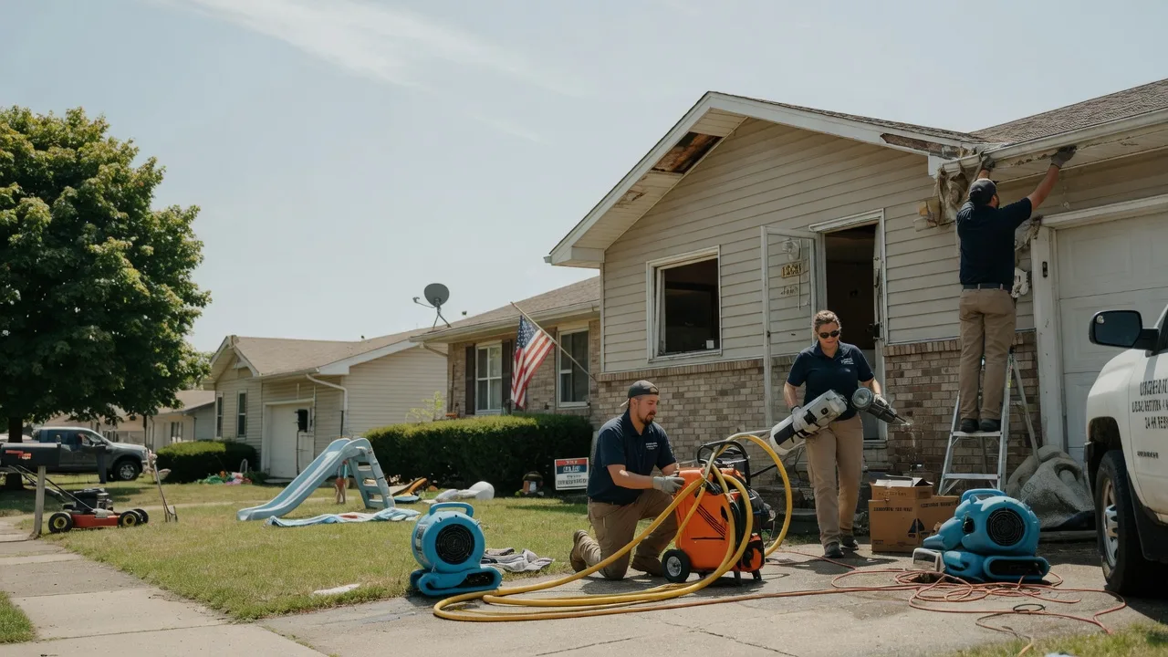 Water Damage Restoration in Wapakoneta, OH near me